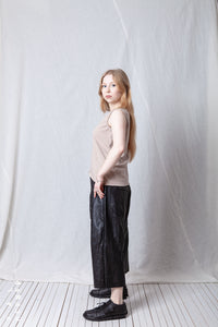 Loose Asymmetric Top_Cotton Jersey