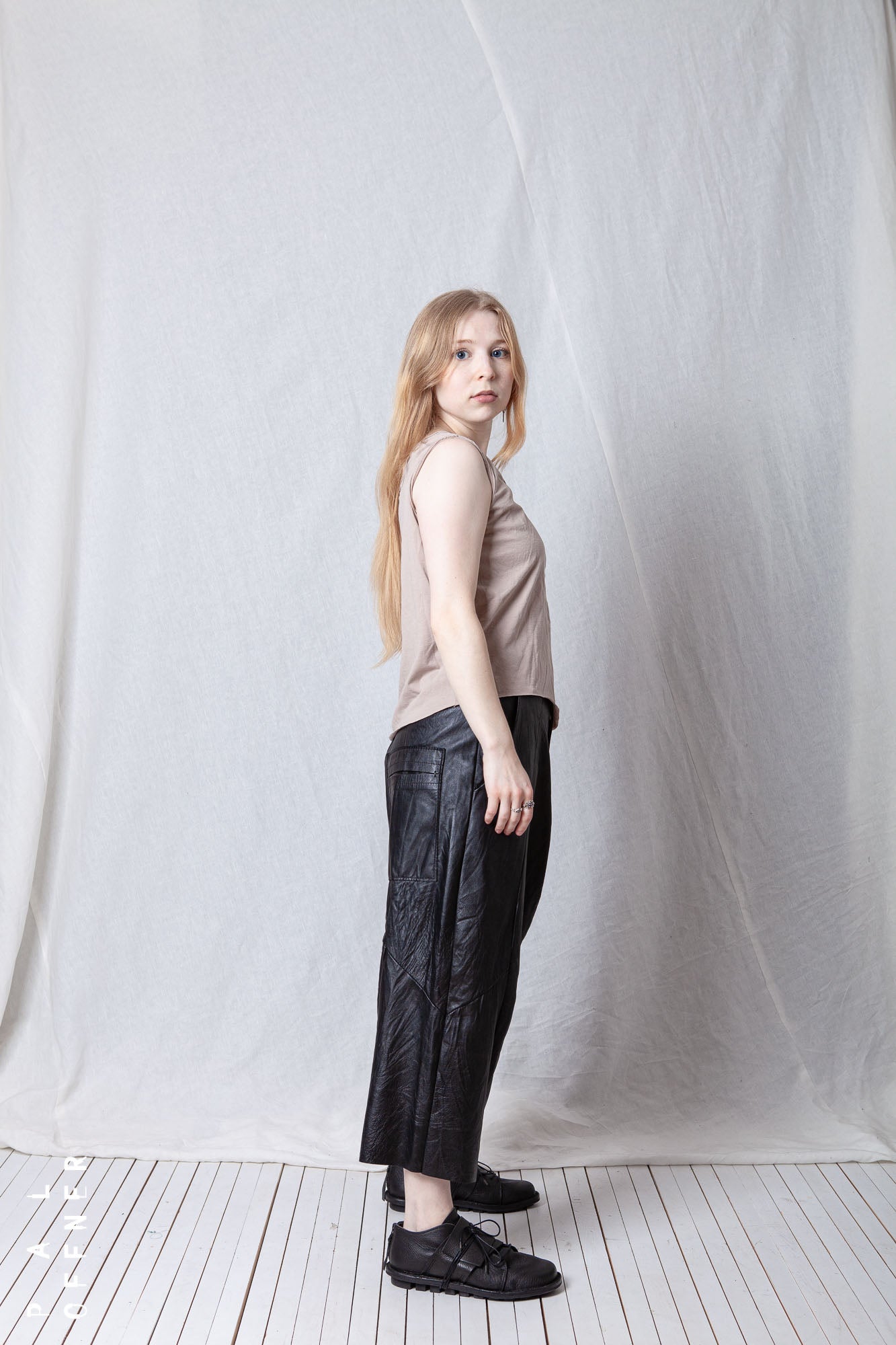 Loose Asymmetric Top_Cotton Jersey