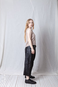 Loose Asymmetric Top_Cotton Jersey