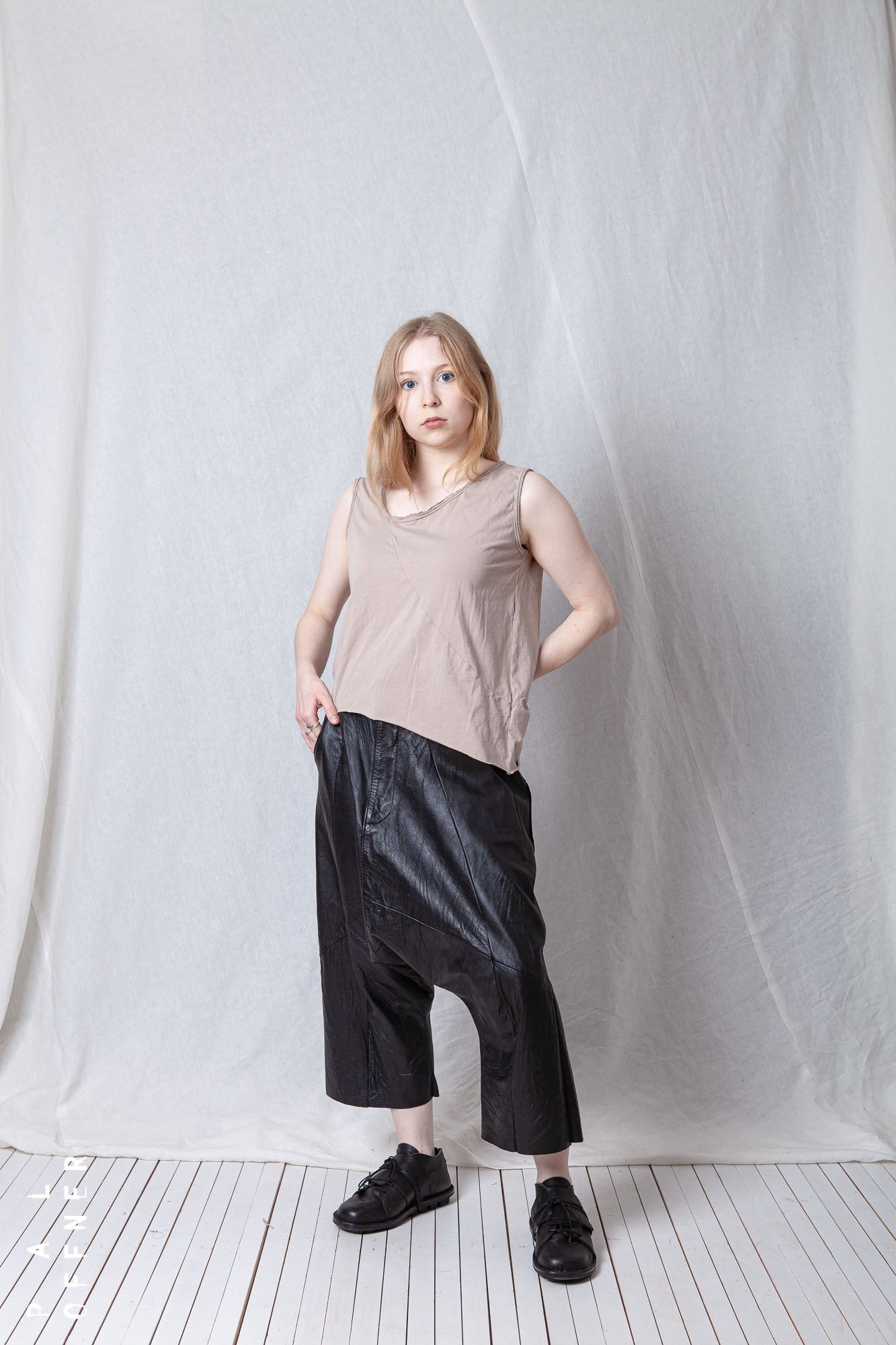Loose Asymmetric Top_Cotton Jersey