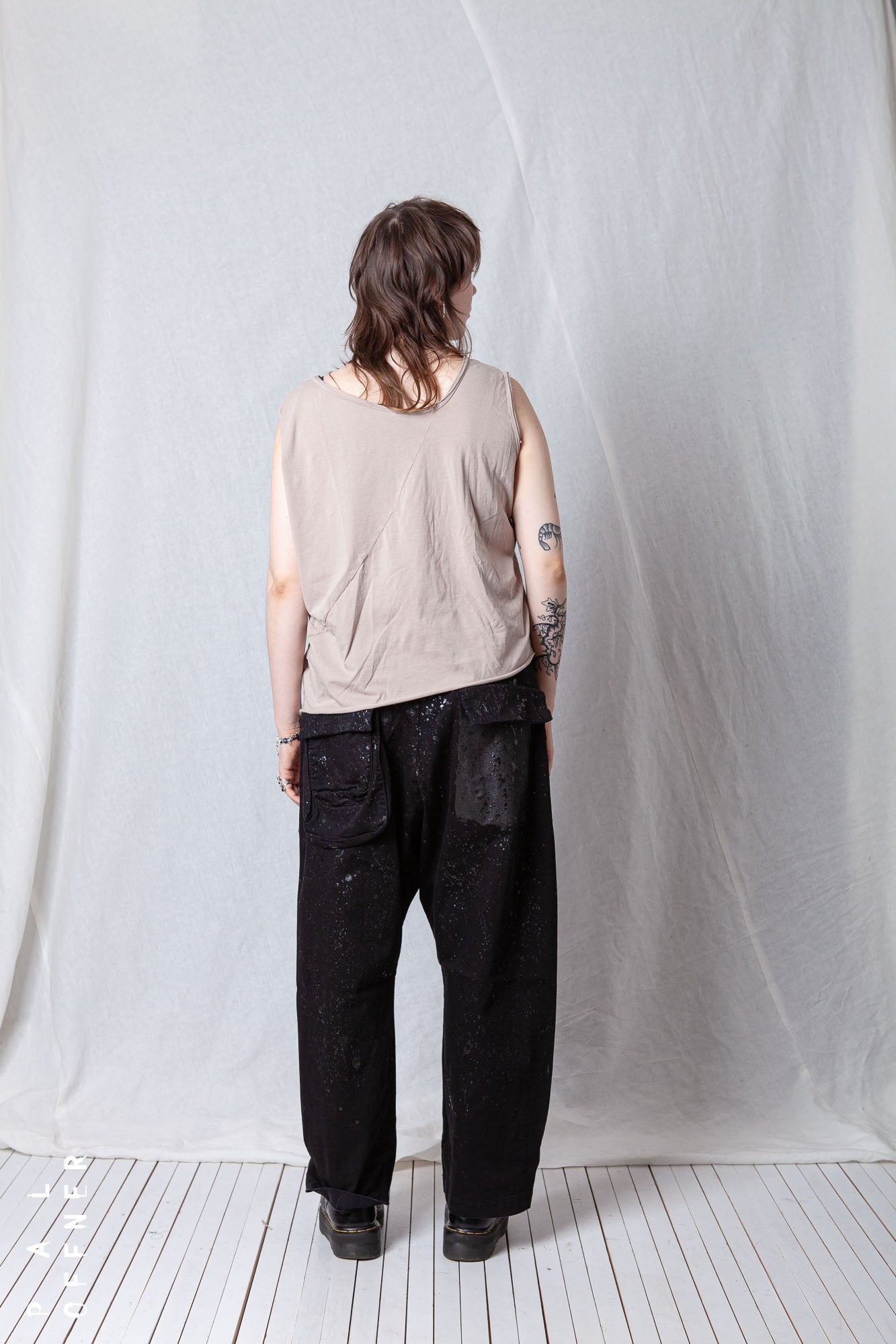 Loose Asymmetric Top_Cotton Jersey