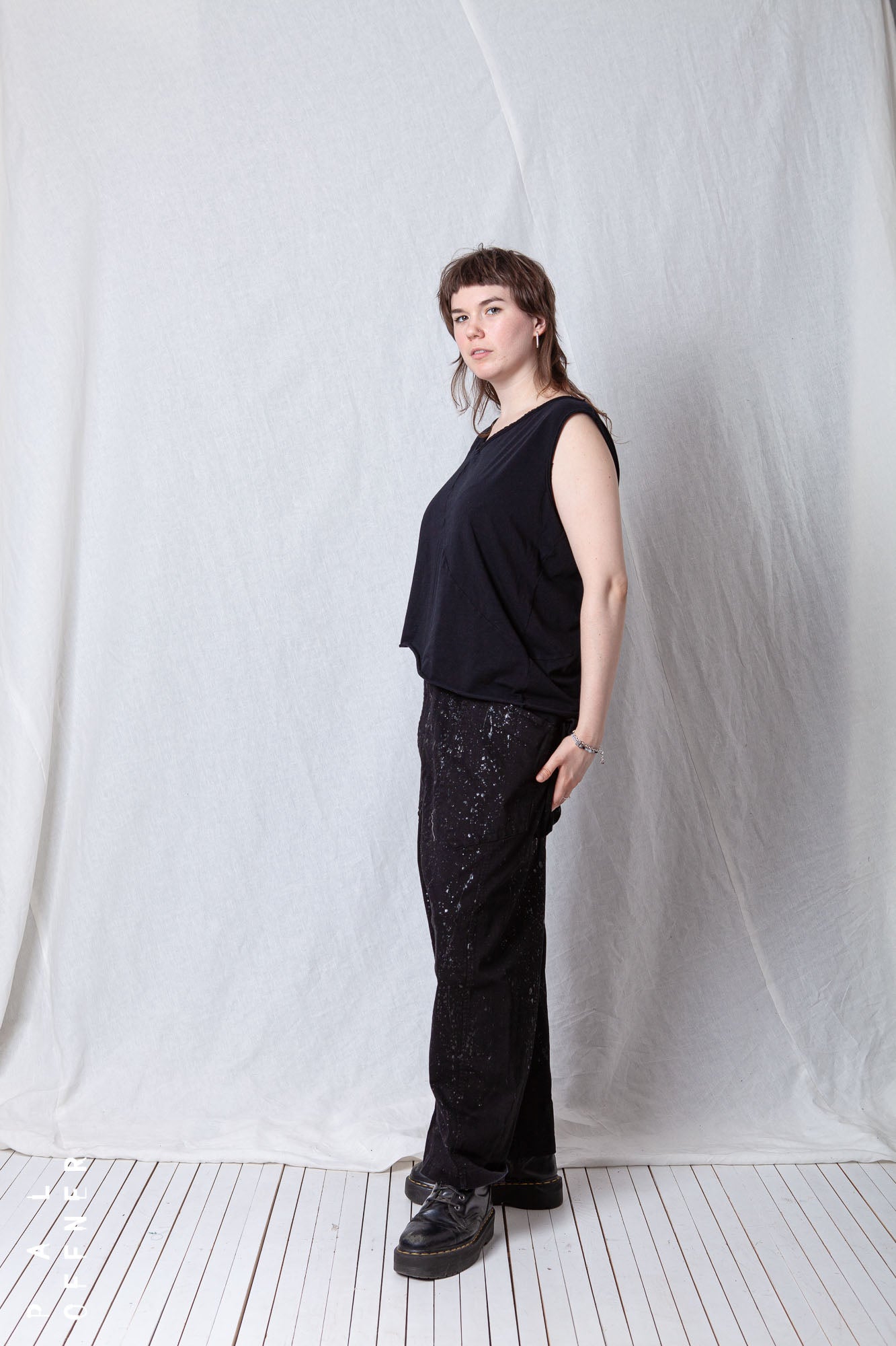 Loose Asymmetric Top_Cotton Jersey