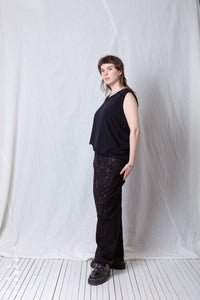 Loose Asymmetric Top_Cotton Jersey