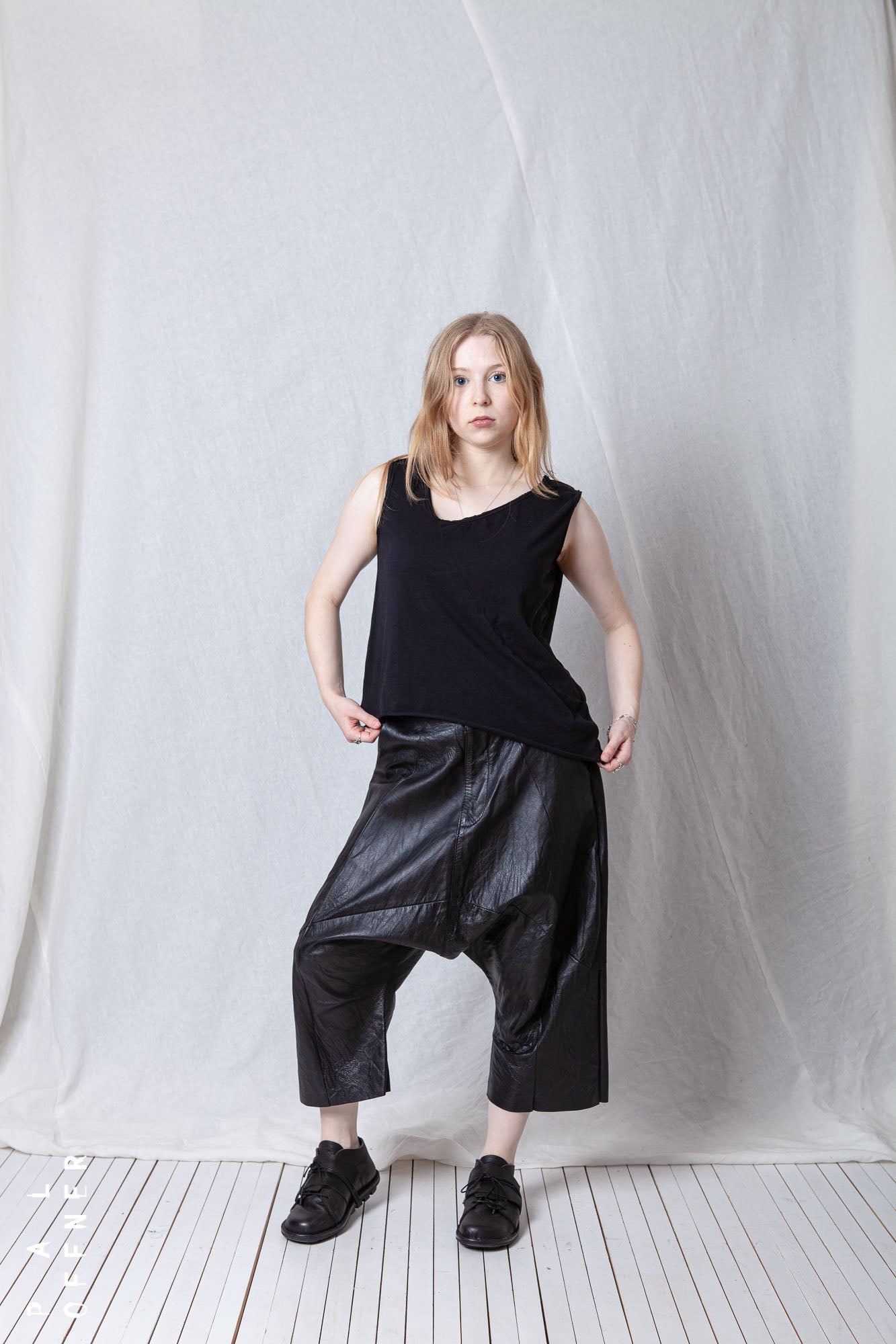Loose Asymmetric Top_Cotton Jersey