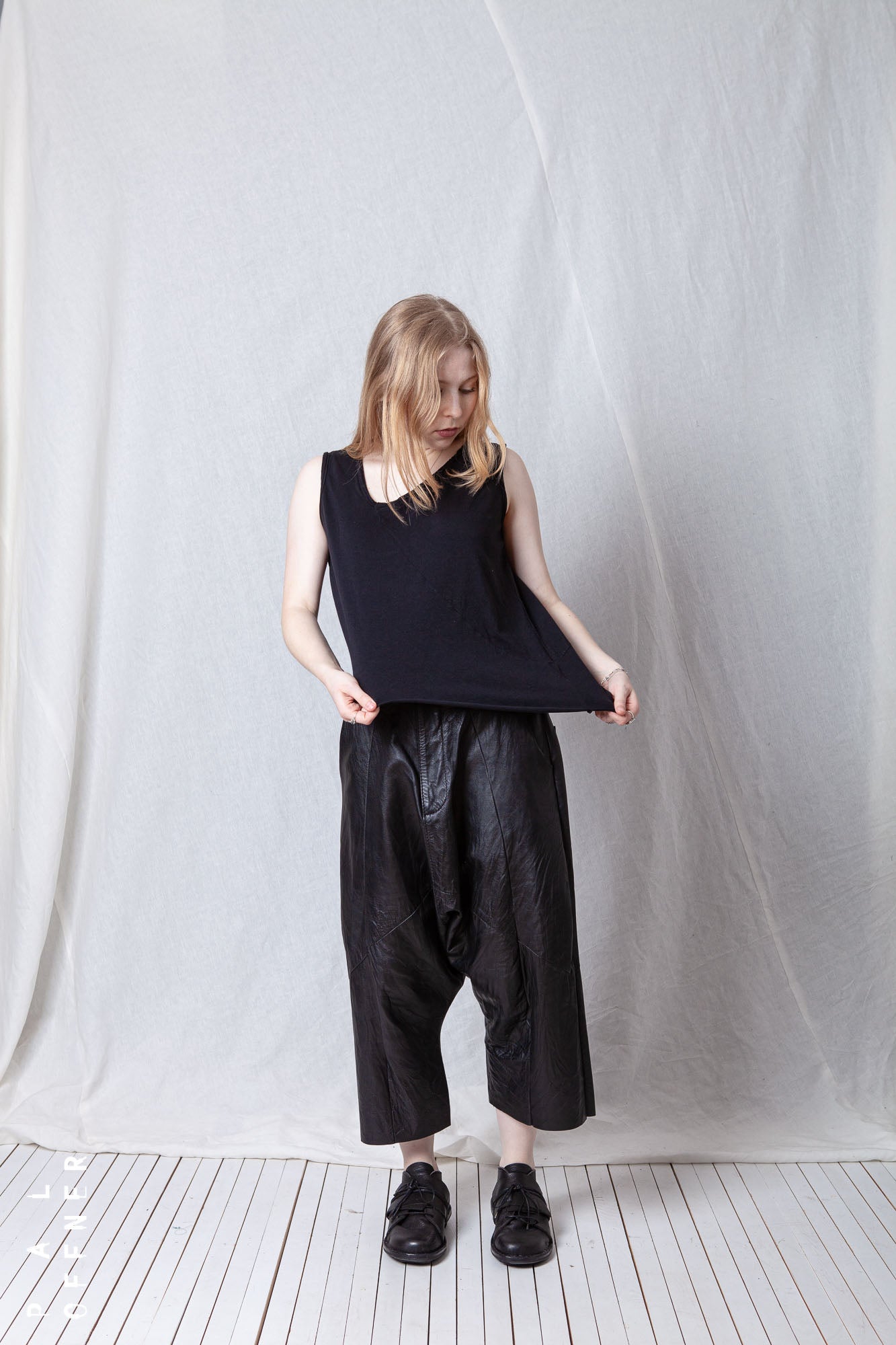 Loose Asymmetric Top_Cotton Jersey