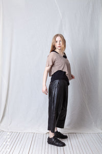 Loose Cropped T-Shirt_Mesh