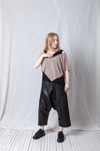 Loose Cropped T-Shirt_Mesh