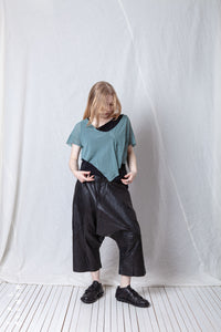 Loose Cropped T-Shirt_Mesh