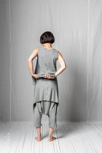 Loose Pull-On Trousers_Tencel Sweat