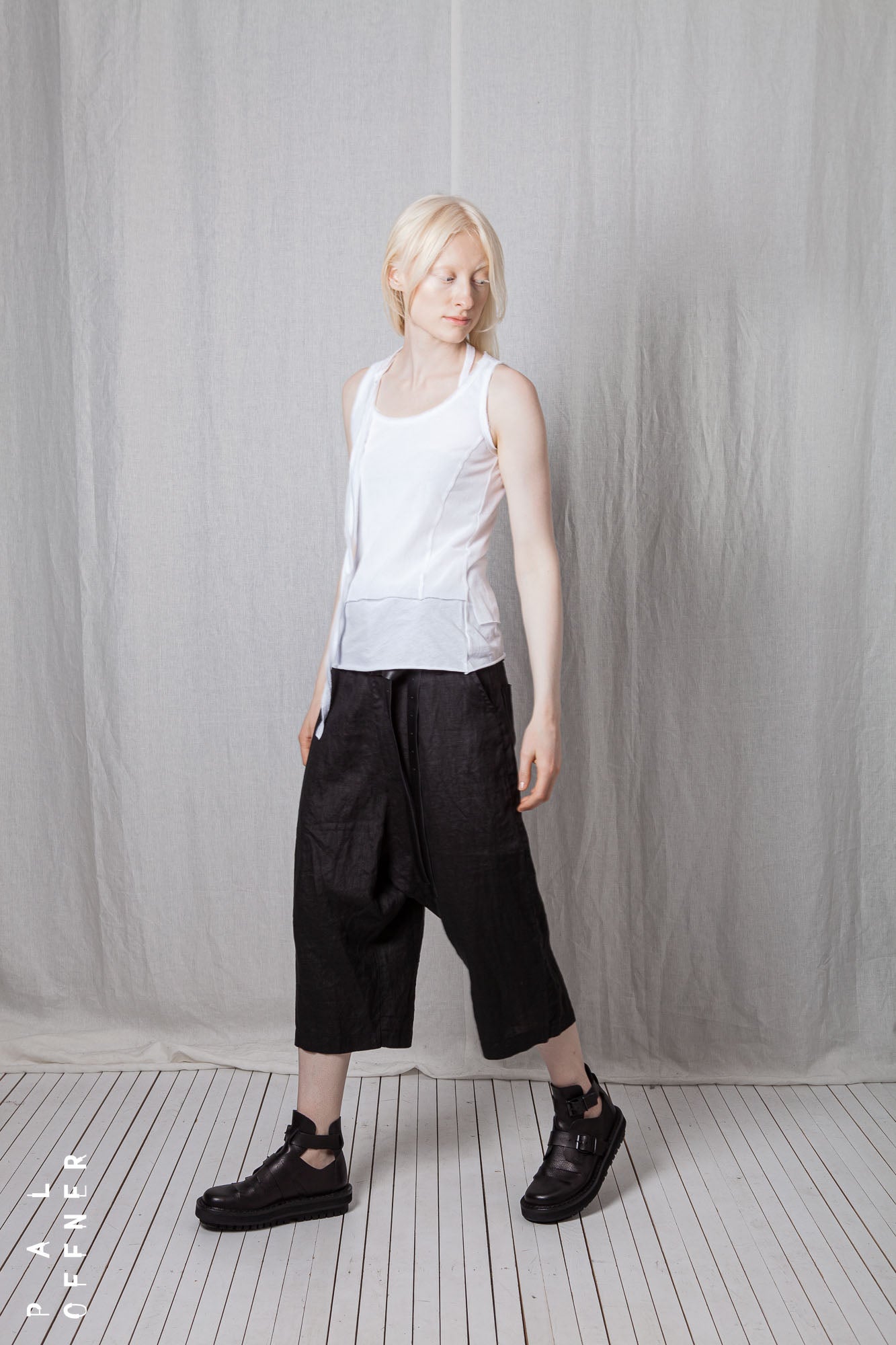Neckholder Top_Organic Cotton Jersey+Mesh