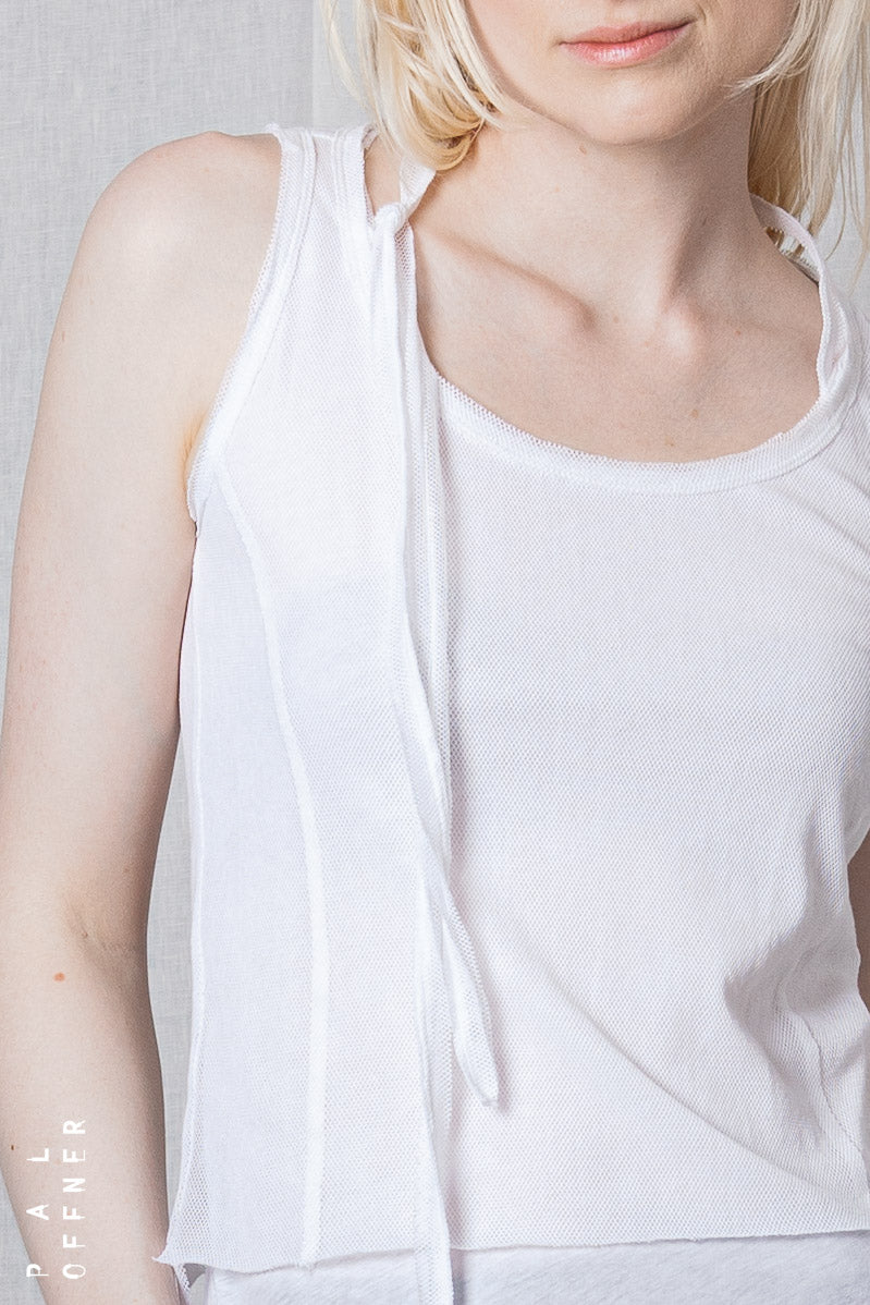 Neckholder Top_Organic Cotton Jersey+Mesh