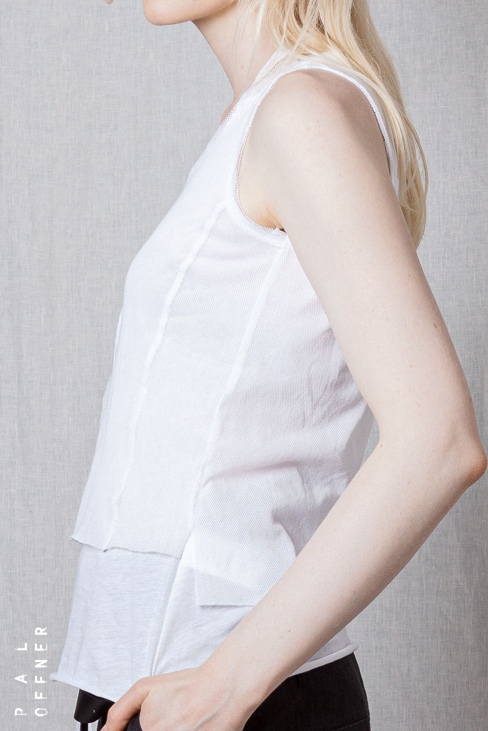 Neckholder Top_Organic Cotton Jersey+Mesh
