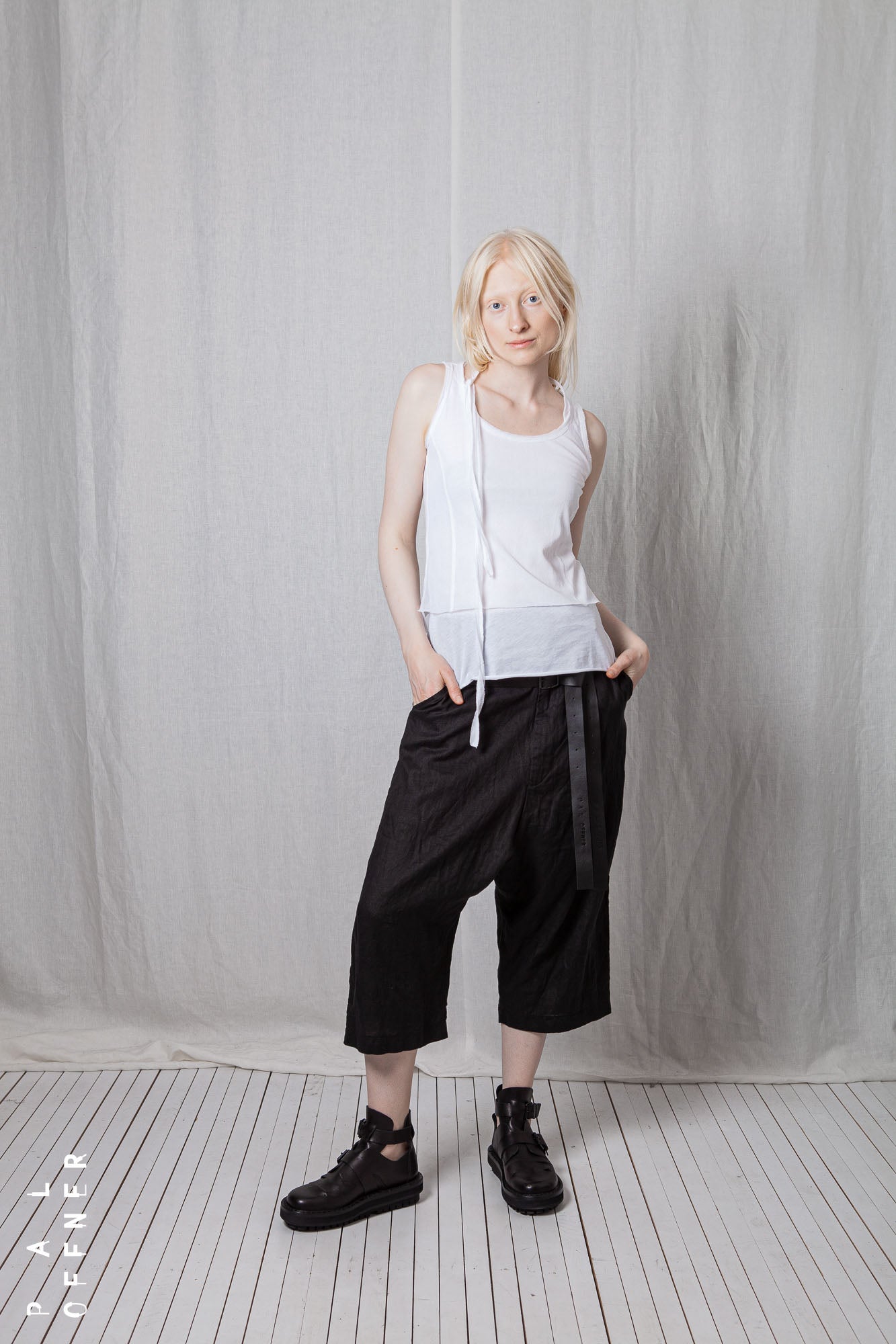 Neckholder Top_Organic Cotton Jersey+Mesh