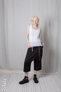 Neckholder Top_Organic Cotton Jersey+Mesh