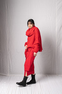 O-Shape Skirt_Soft Tencel Stretch