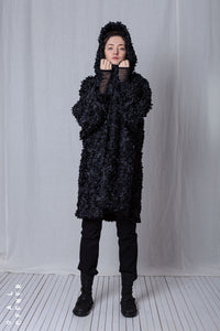 Oversize Coat_Leaf Stretch