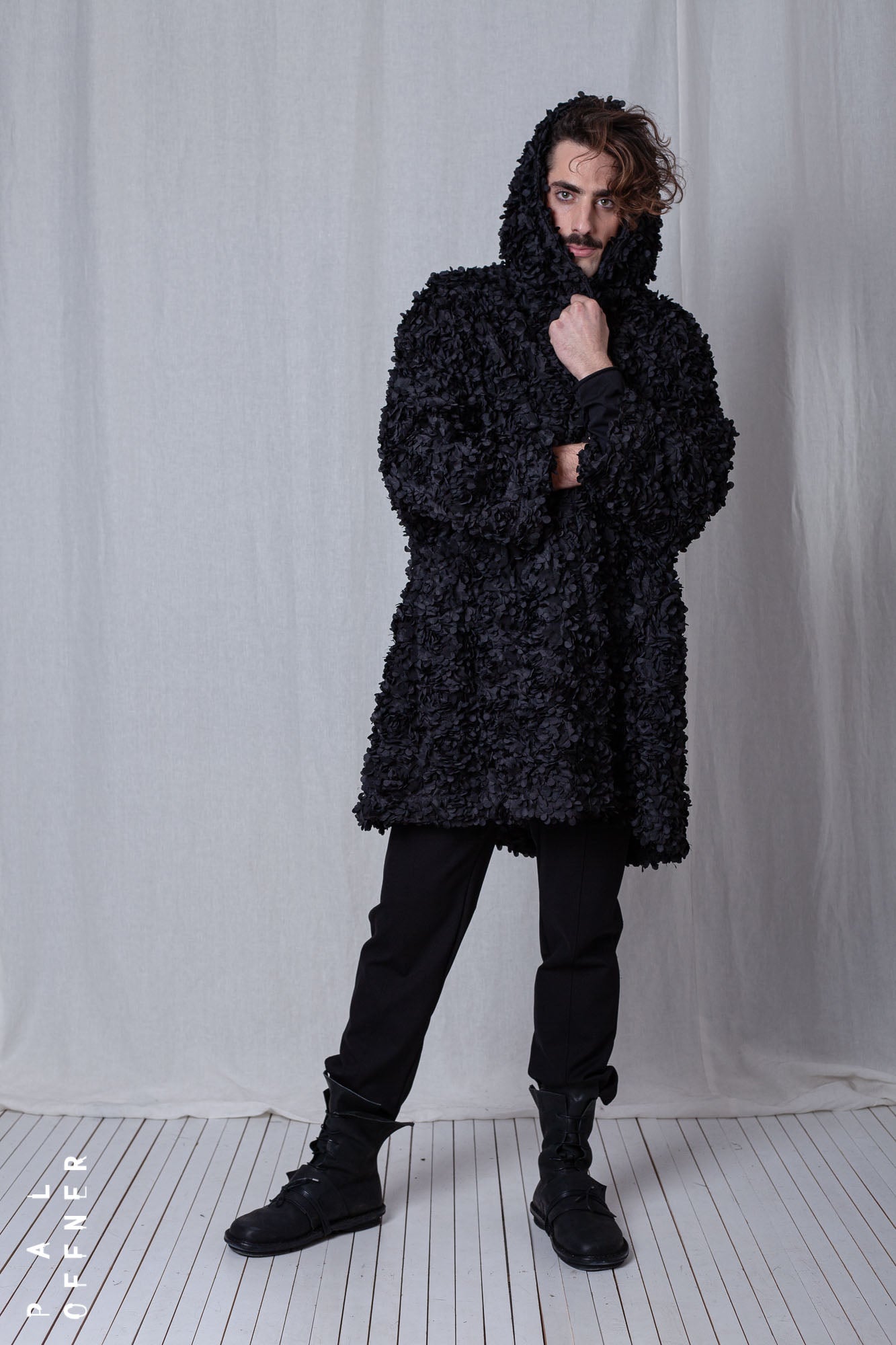 Oversize Coat_Leaf Stretch