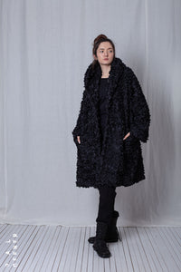Oversize Coat_Leaf Stretch