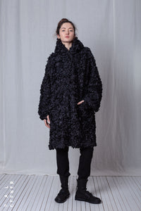 Oversize Coat_Leaf Stretch