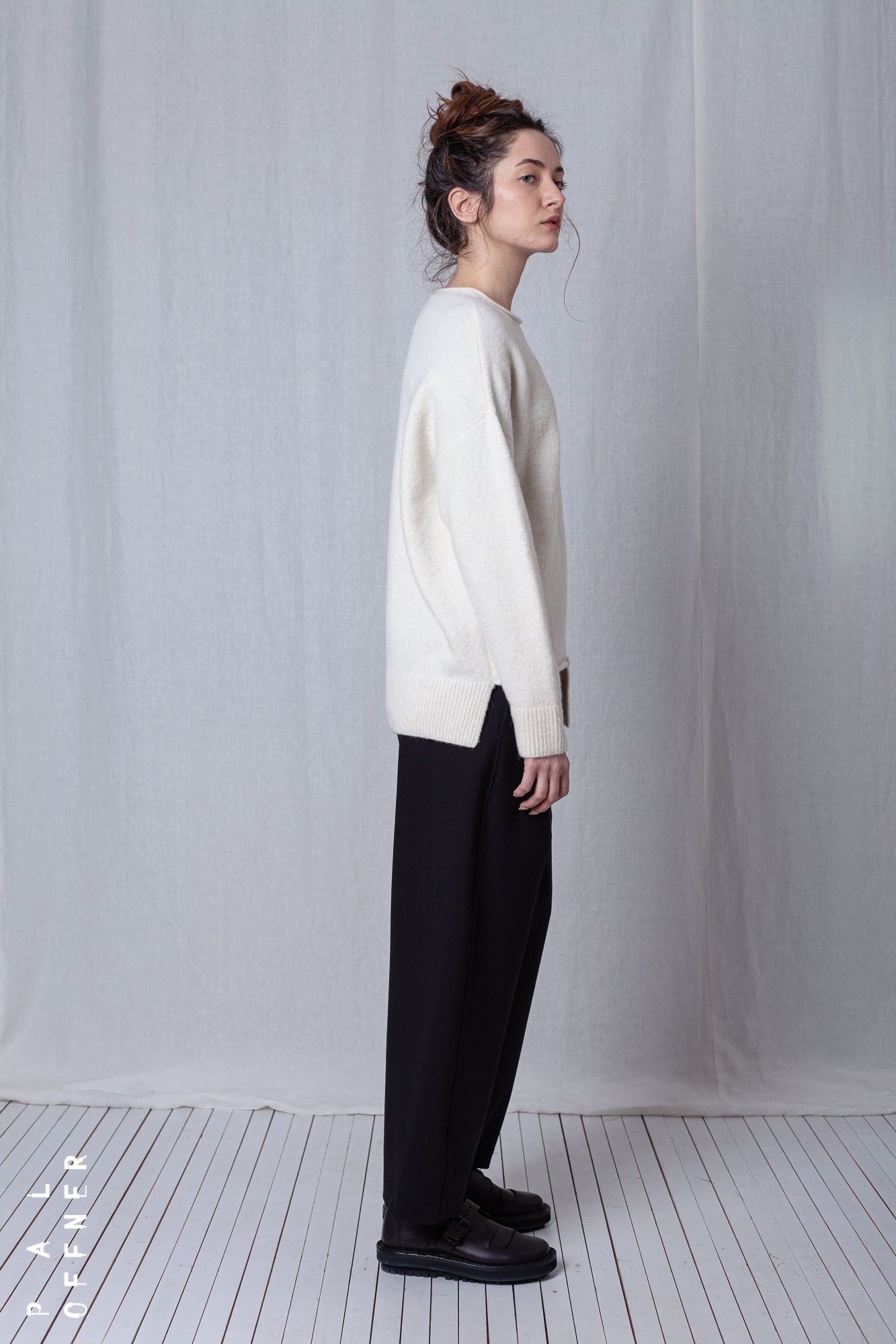 Oversize Pullover_Baby Alpaca Wool Knit