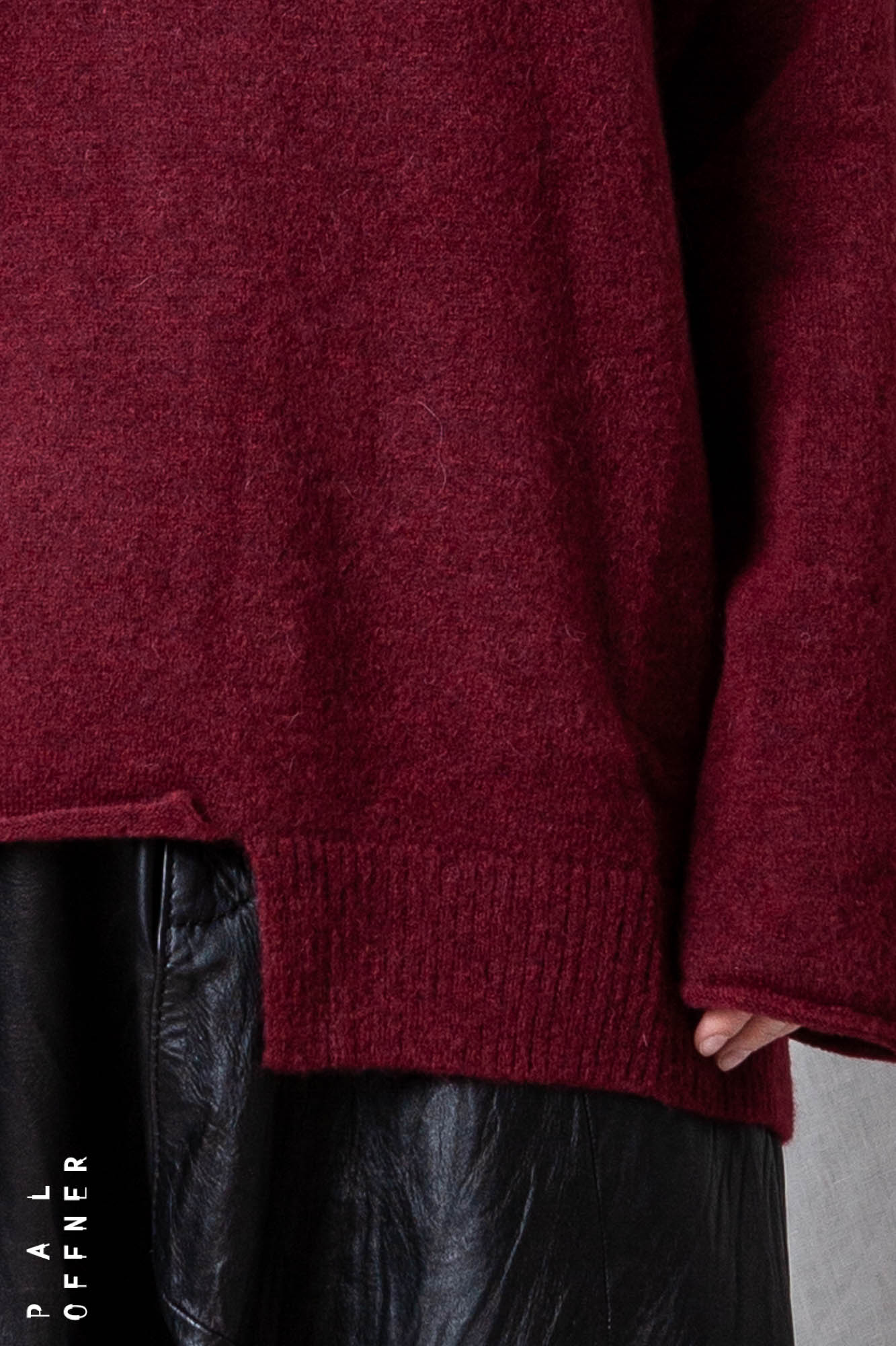 Oversize Pullover_Baby Alpaca Wool Knit