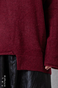 Oversize Pullover_Baby Alpaca Wool Knit