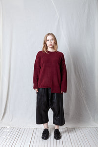 Oversize Pullover_Baby Alpaca Wool Knit