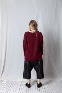 Oversize Pullover_Baby Alpaca Wool Knit