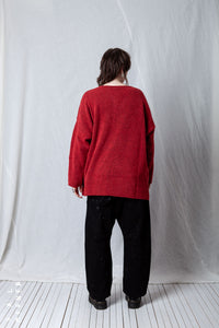 Oversize Pullover_Baby Alpaca Wool Knit