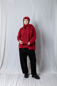 Oversize Pullover_Baby Alpaca Wool Knit
