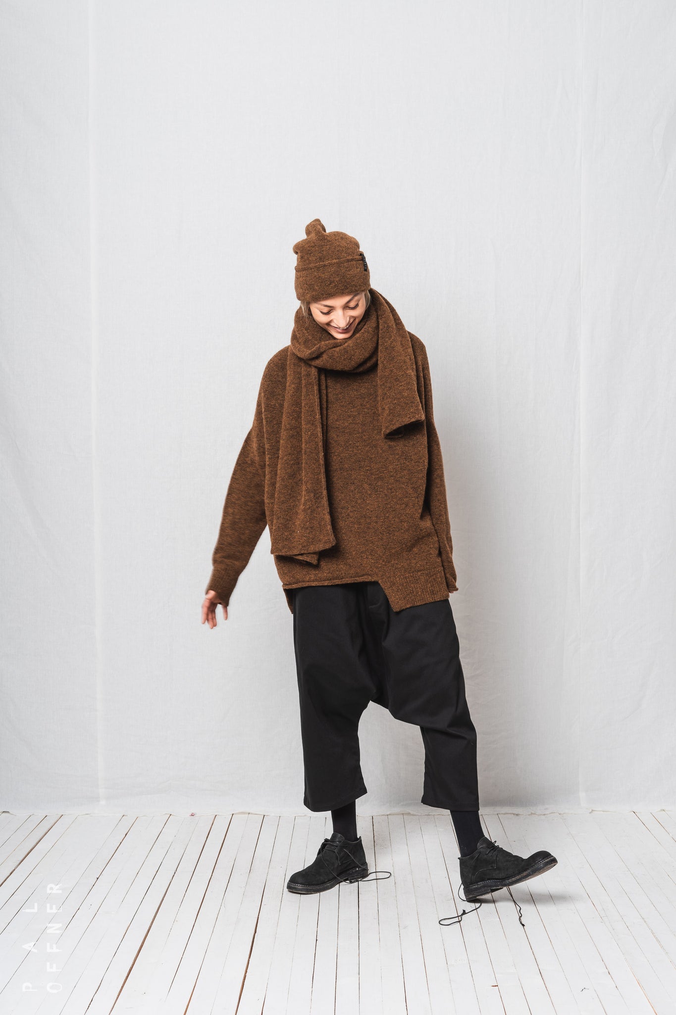 Oversize Pullover_Baby Alpaca Wool Knit