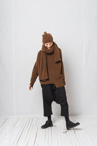 Oversize Pullover_Baby Alpaca Wool Knit