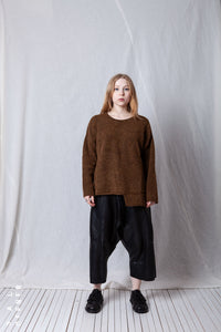 Oversize Pullover_Baby Alpaca Wool Knit