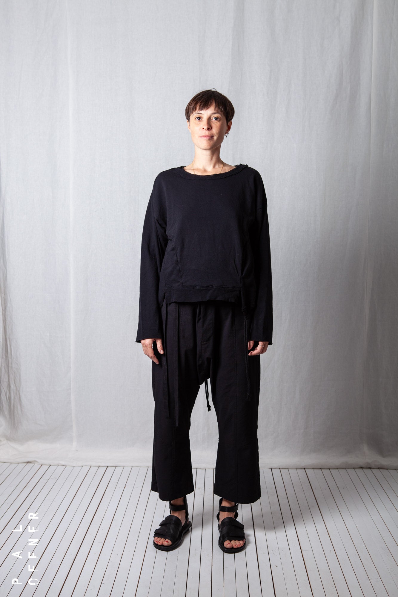 Oversize Pullover_Cotton Sweat + Mesh