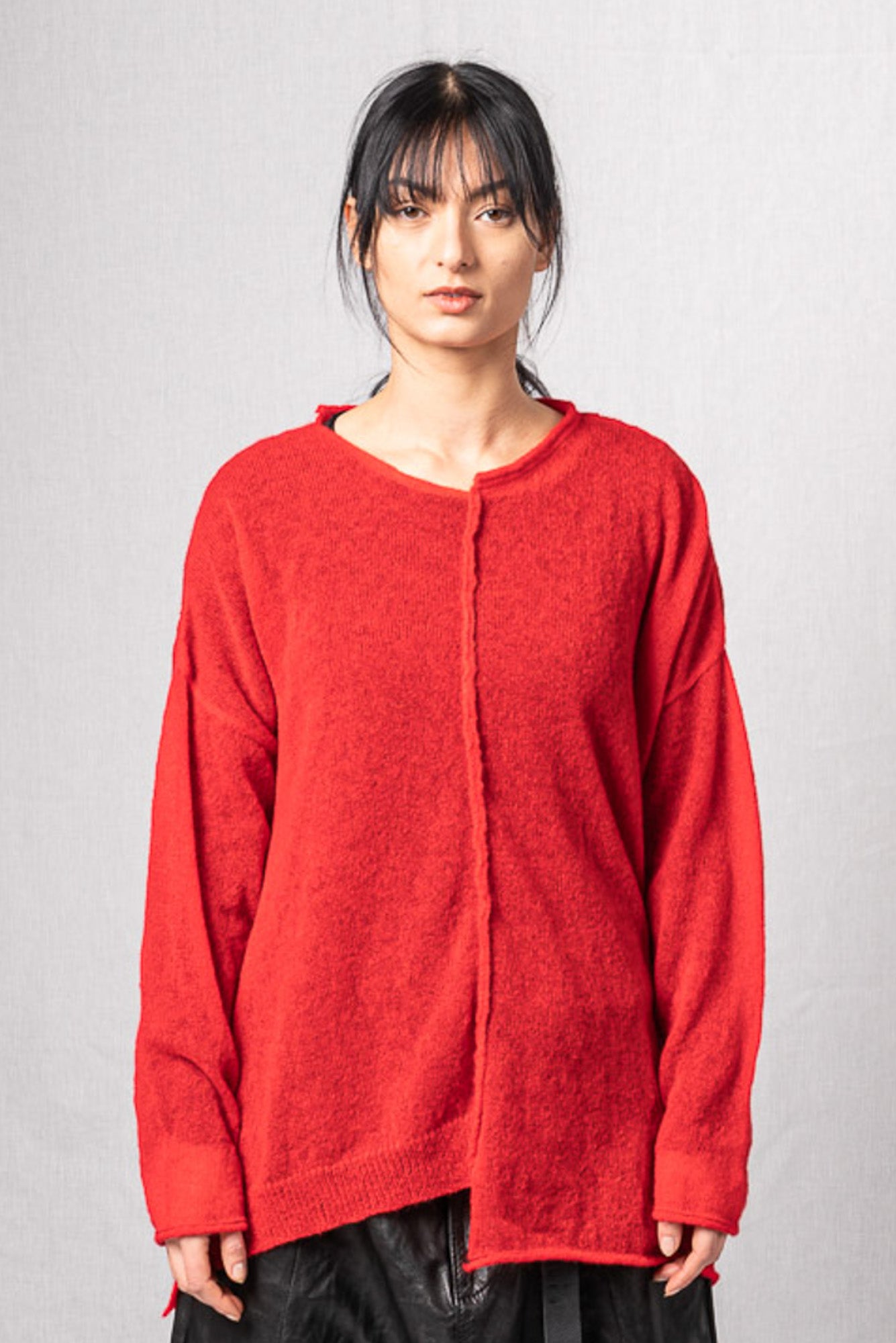Oversize Pullover_Light Mohair Alpaca Knit