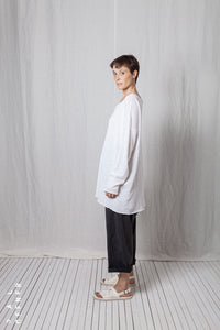 Oversize Pullover_Linen Cotton Knit