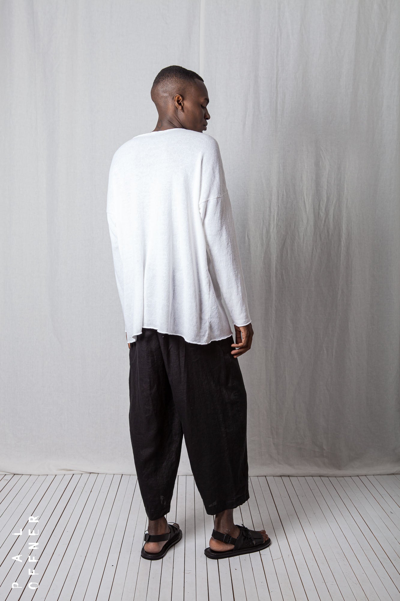 Oversize Pullover_Linen Cotton Knit