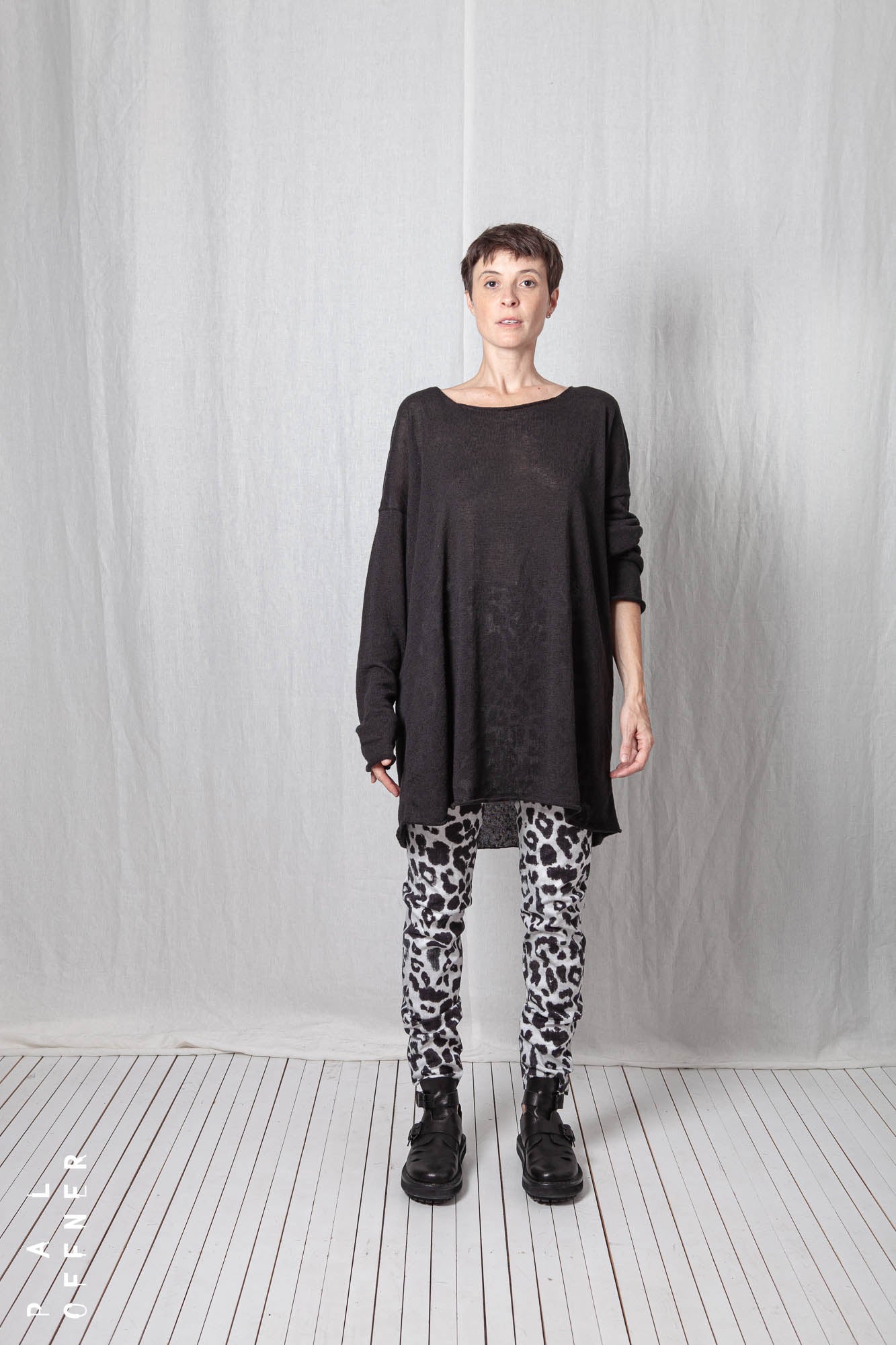 Oversize Pullover_Linen Cotton Knit