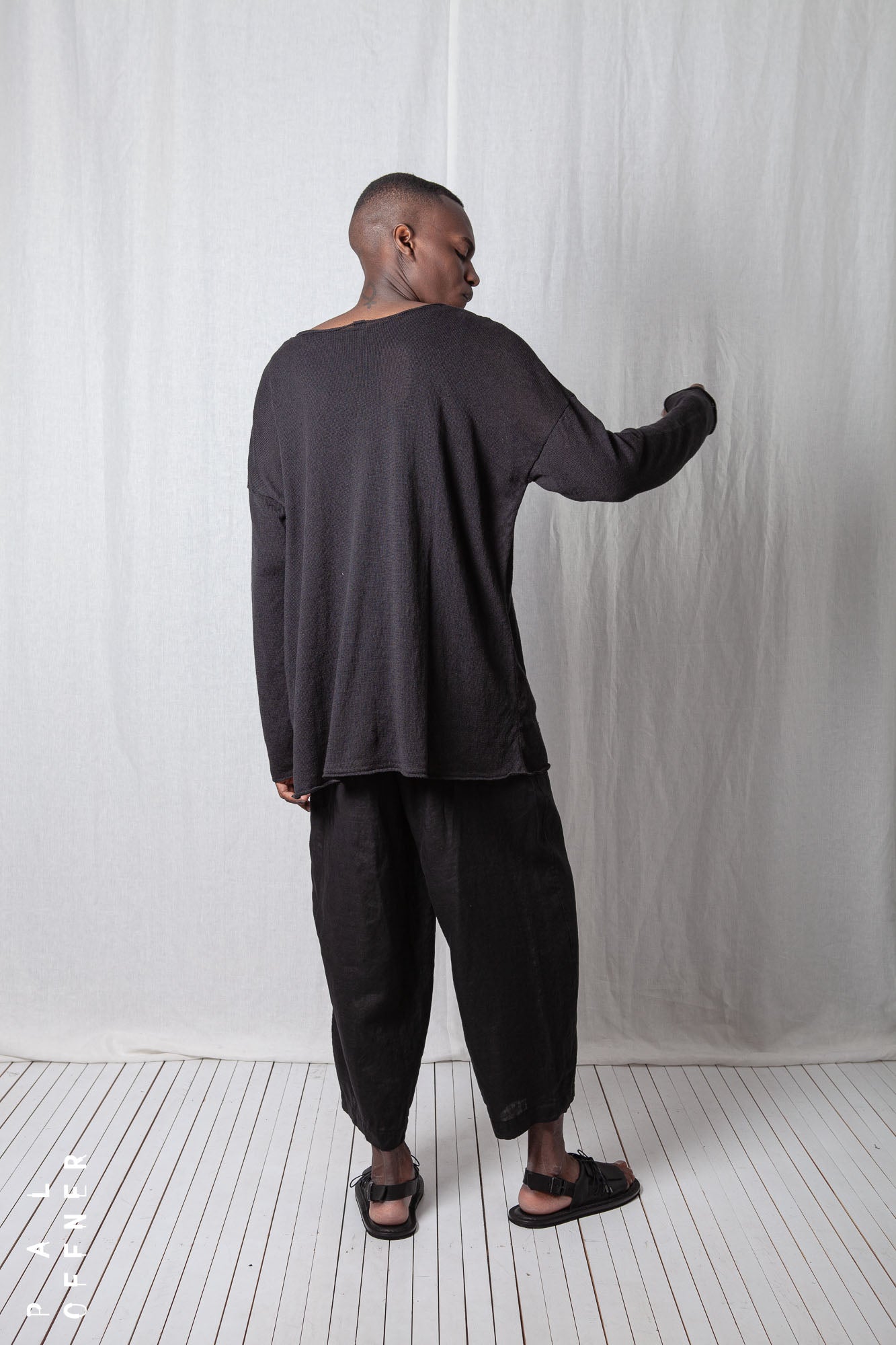 Oversize Pullover_Linen Cotton Knit