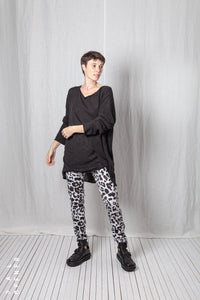 Oversize Pullover_Linen Cotton Knit