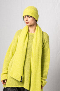 Oversize Pullover_Loose Mohair Alpaca Knit