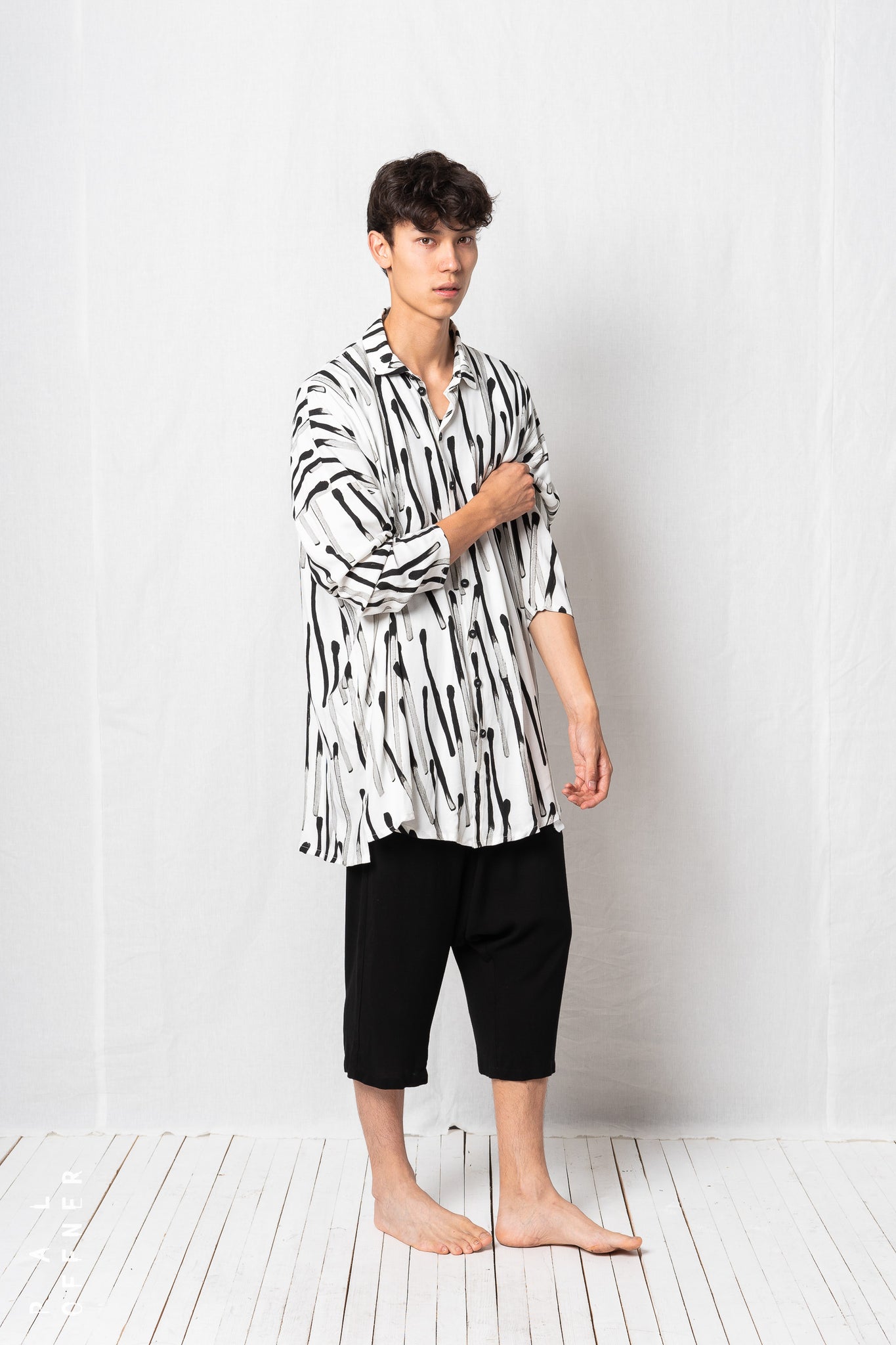 Oversize Shirt_Crepe Marocain