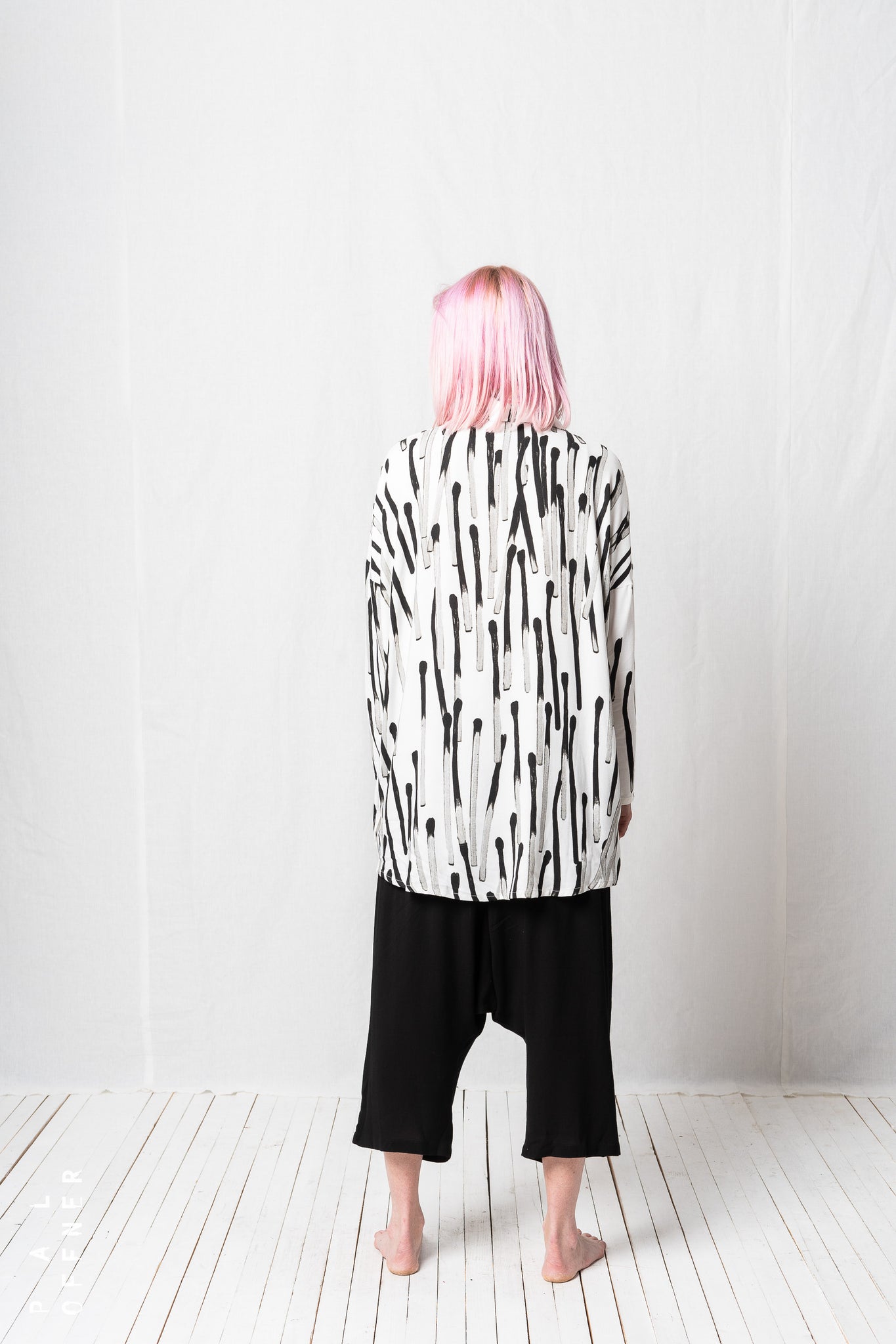 Oversize Shirt_Crepe Marocain