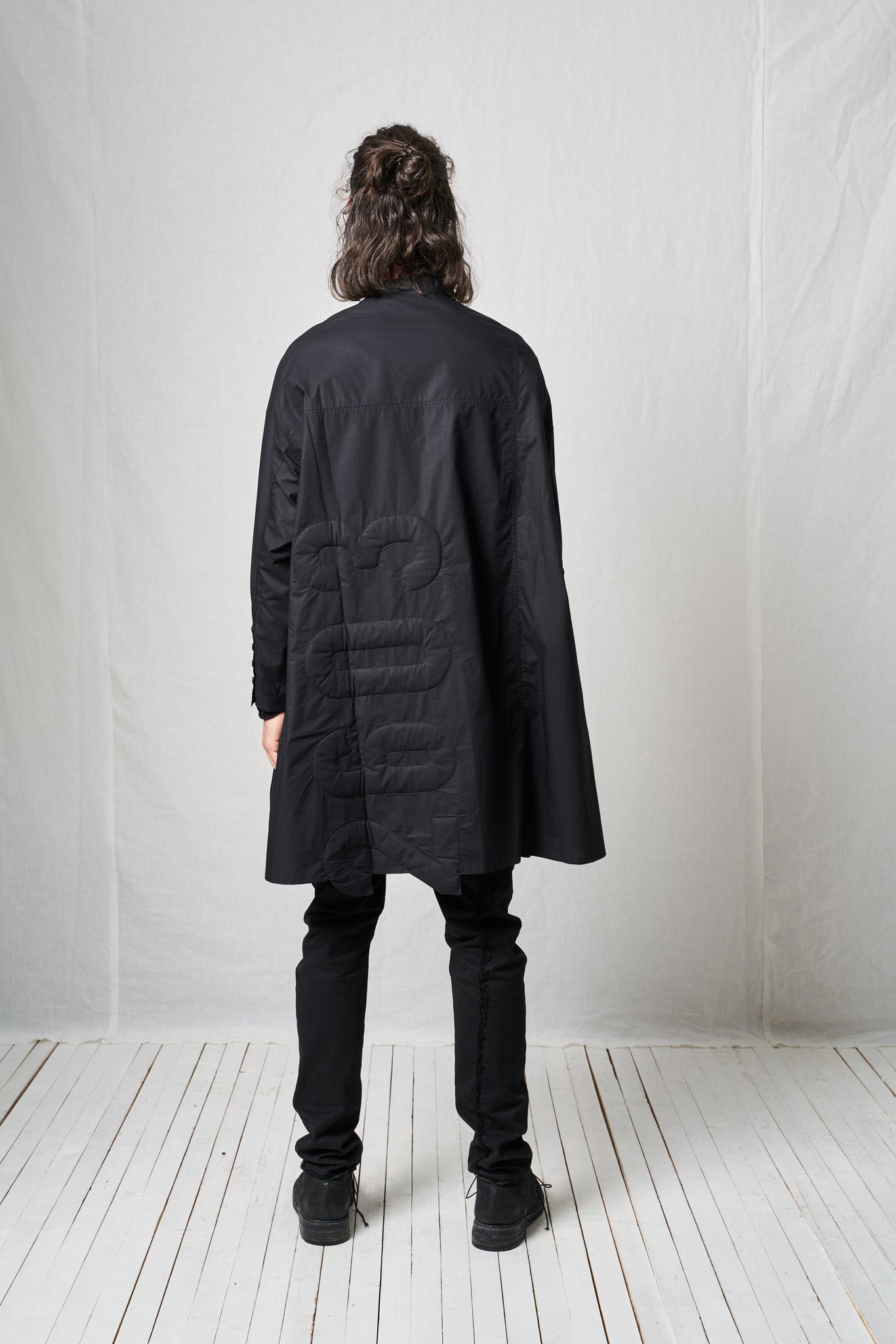Oversize Shirt_Padded Cotton Poplin