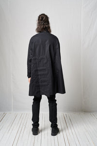 Oversize Shirt_Padded Cotton Poplin