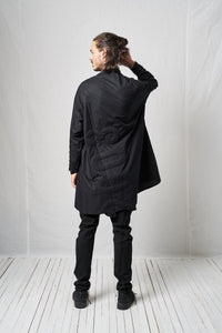 Oversize Shirt_Padded Cotton Poplin