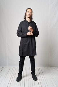 Oversize Shirt_Padded Cotton Poplin