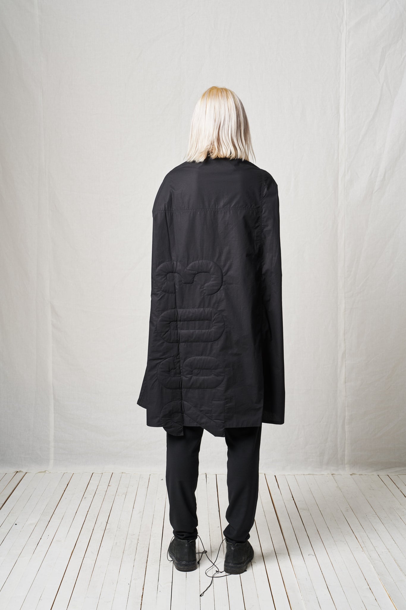 Oversize Shirt_Padded Cotton Poplin