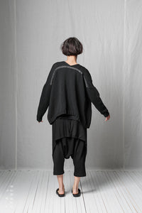 Oversized Cardigan_Mako Cotton Mix Knit