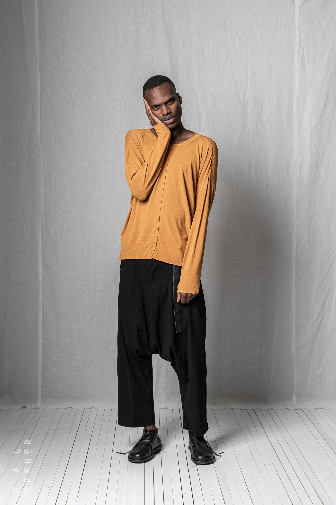 Oversized Pullover_Viscose Knit